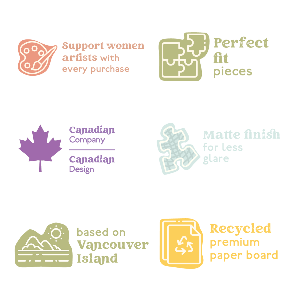 Coastal Camping 1000-Piece Puzzle | Designed in BC Canada