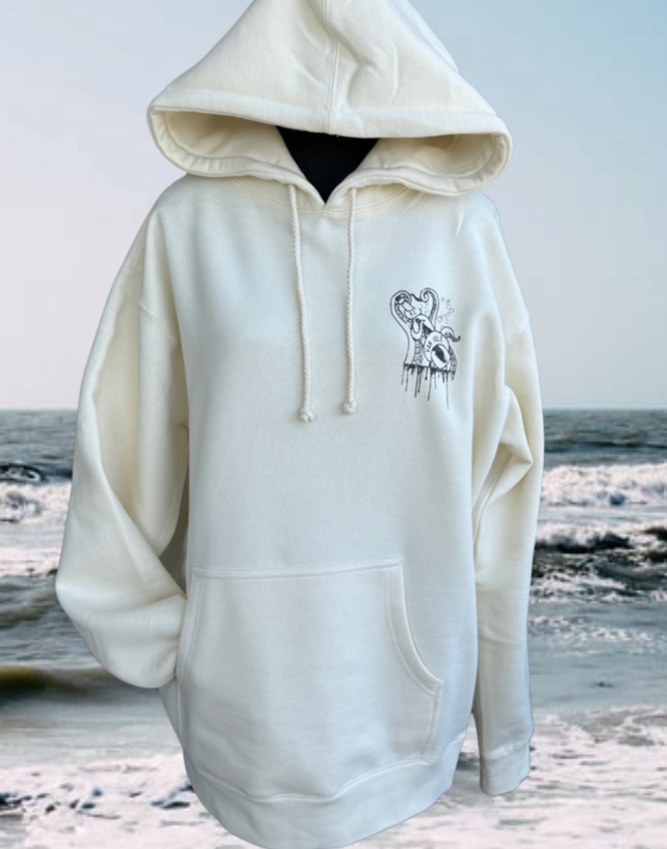 Octo Island Premium Heavy Hoodie