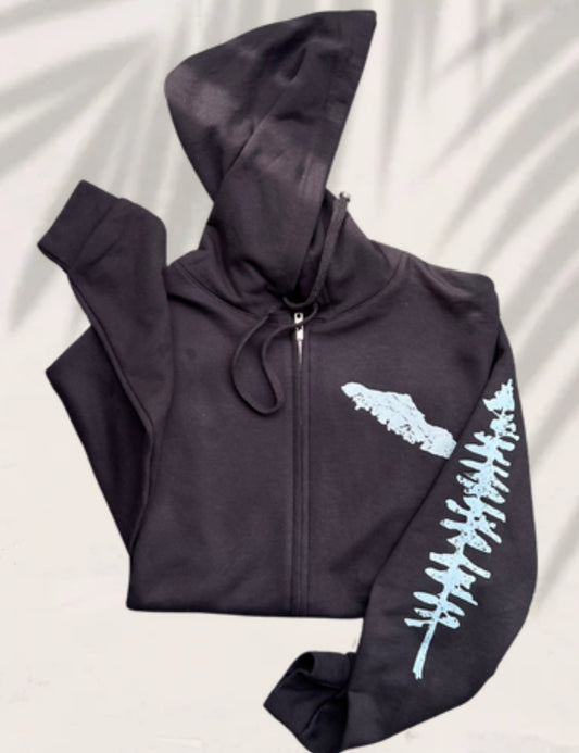 The Deb Orca Zip Hoodie