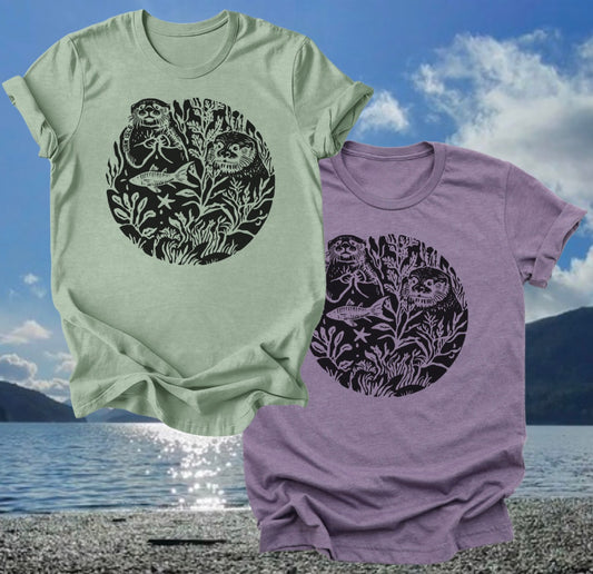 Vancouver Island Otterly Unbothered Tee | Lincoln&Grae