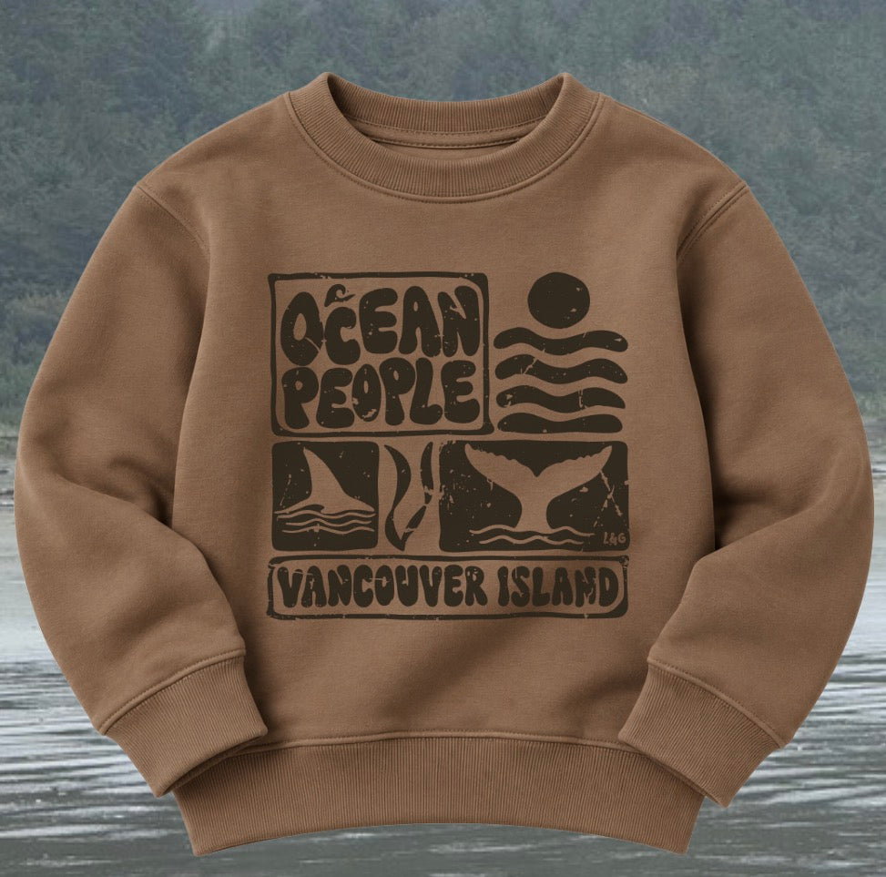Ocean People Toddler/Kids Crewneck | Lincoln&Grae