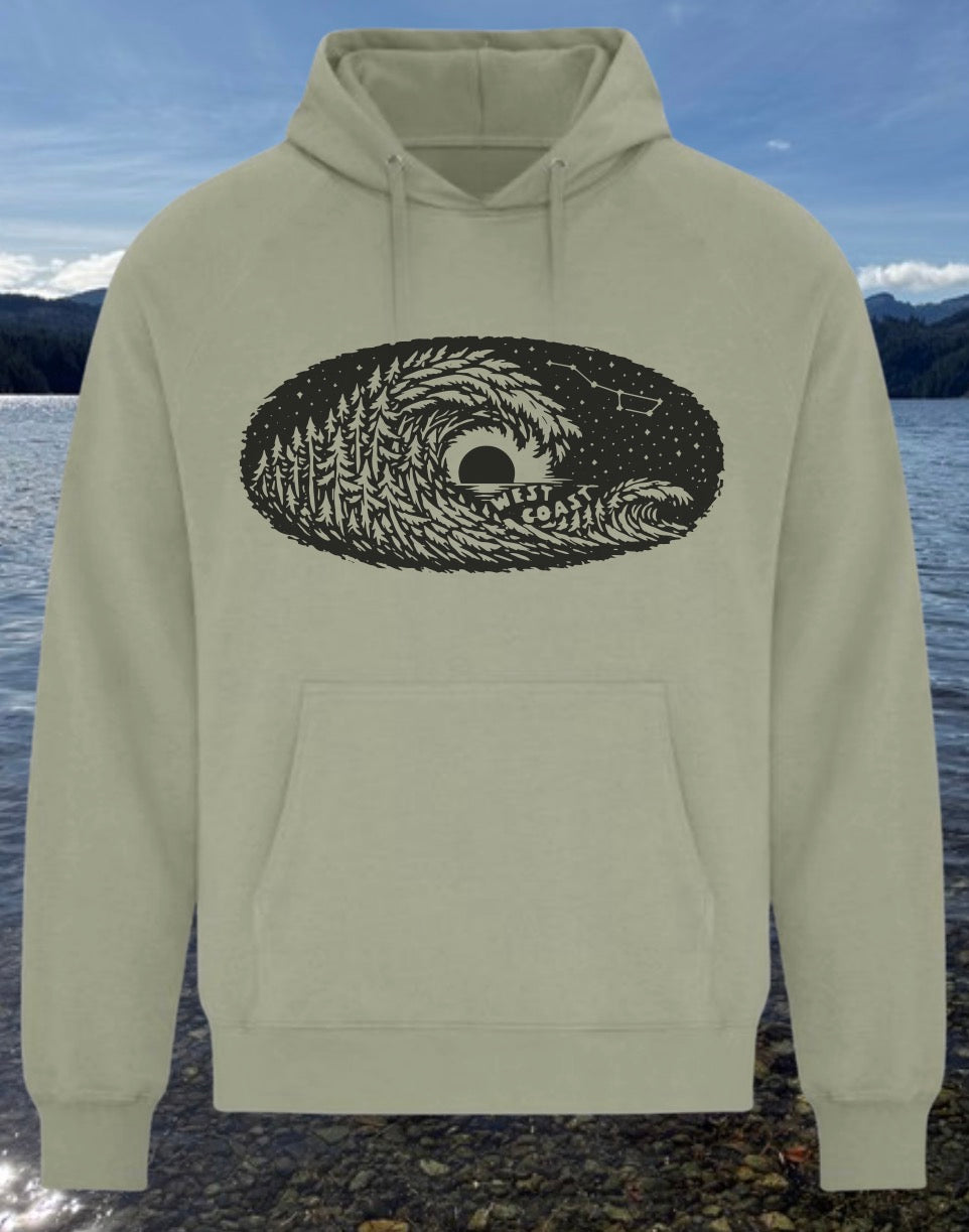 Vancouver Island Coastal Conifers Hoodie | Lincoln&Grae