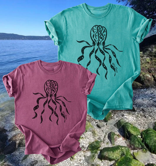 Kelp Octopus Tee | Lincoln&Grae