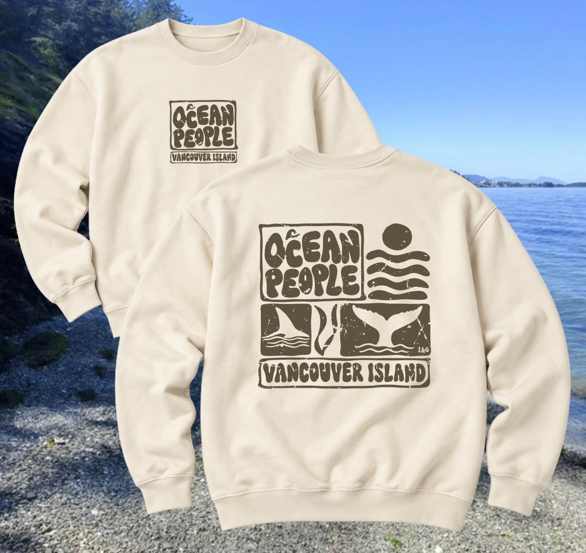 Ocean People Van Isle Crewneck | Lincoln&Grae