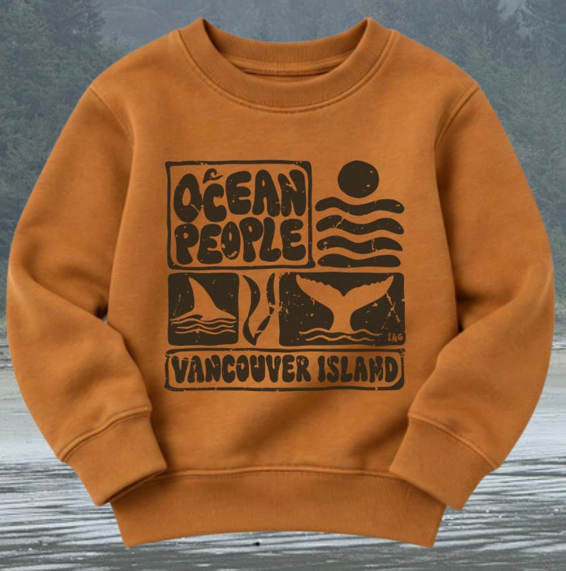 Ocean People Youth Crewneck | Lincoln&Grae