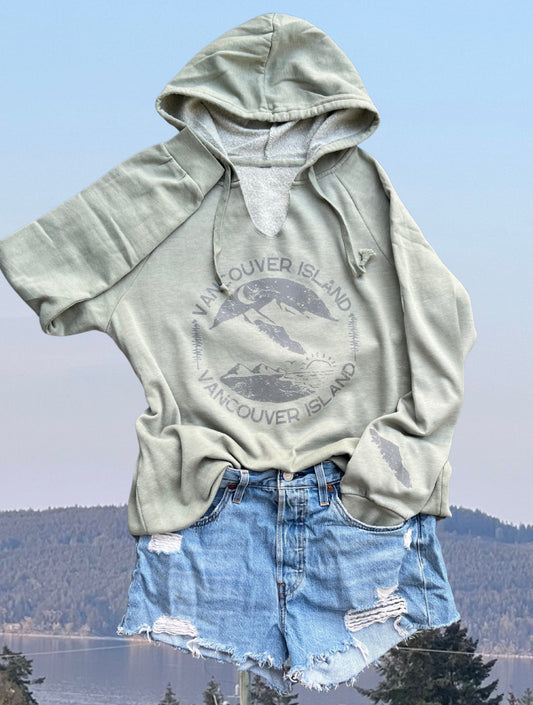 Vancouver Island Women’s V-Neck Hoodie