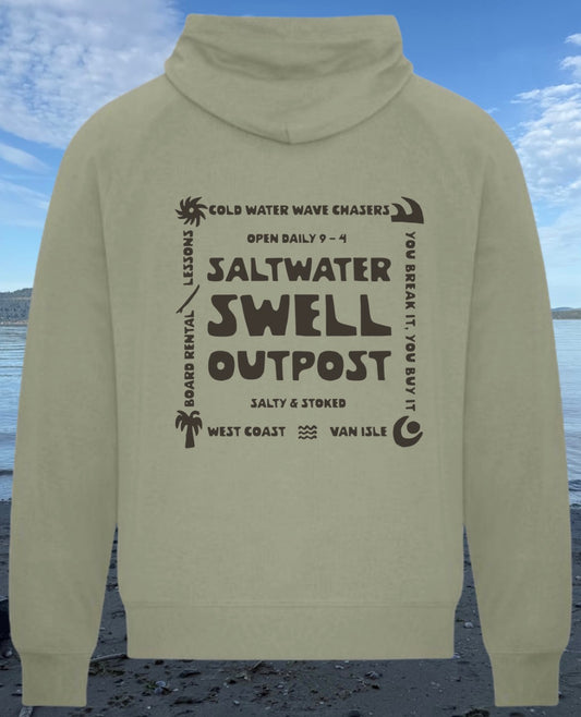 Vancouver Island Saltwater Swell Lightweight Hoodie | Lincoln&Grae