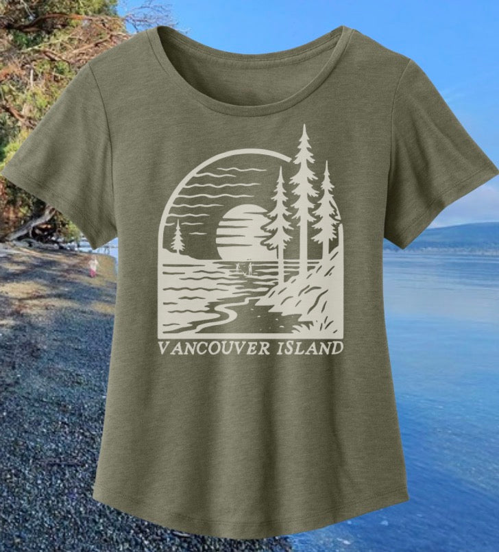 Women’s Beaches of Vancouver Island Tee