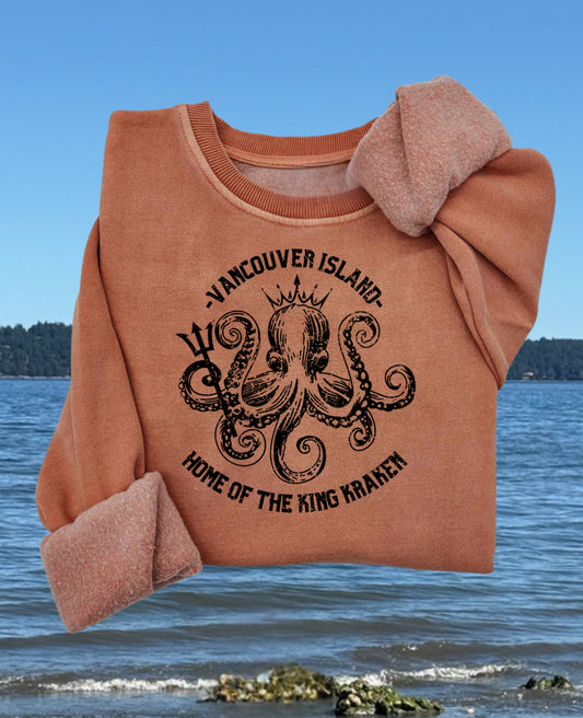 King Kraken Toddler & Youth Crewneck