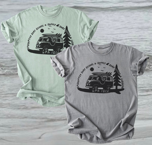 Sasquatch Surf School Tee