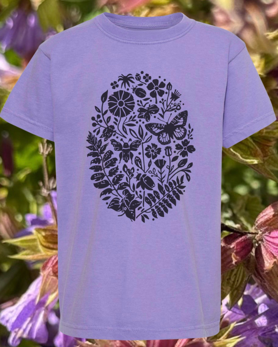 Vancouver Island Youth Floral Tee | Lincoln&Grae