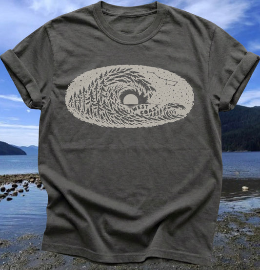 Vancouver Island Coastal Conifers Tee | Lincoln&Grae