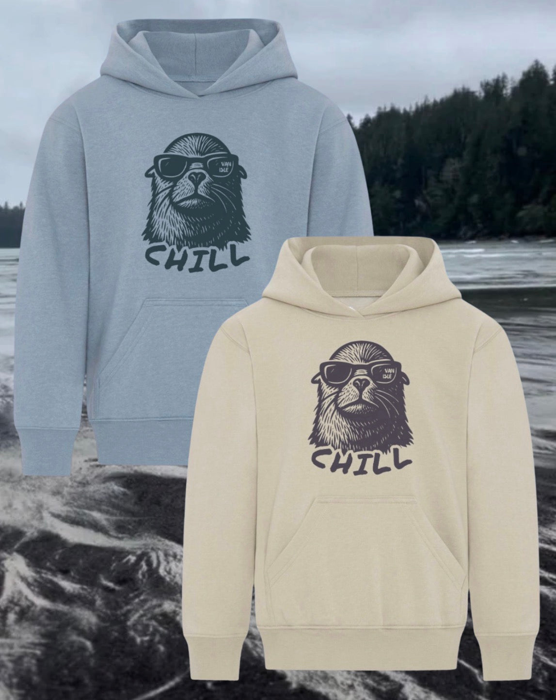 Chill Sea Lion Hoodie