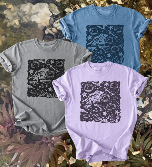 West Coast Tide Pool Tee | Lincoln&Grae