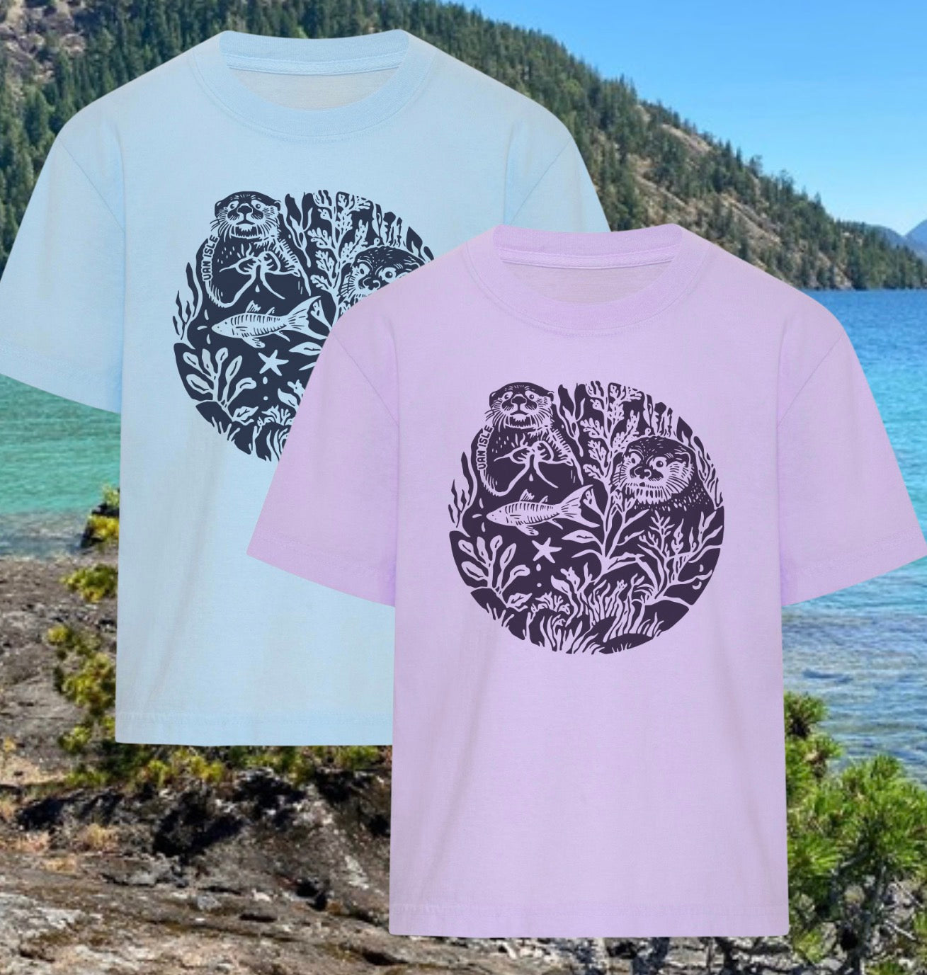 Vancouver Island Otterly Unbothered Youth Tee | Lincoln&Grae
