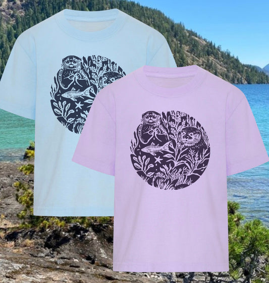 Vancouver Island Otterly Unbothered Youth Tee | Lincoln&Grae