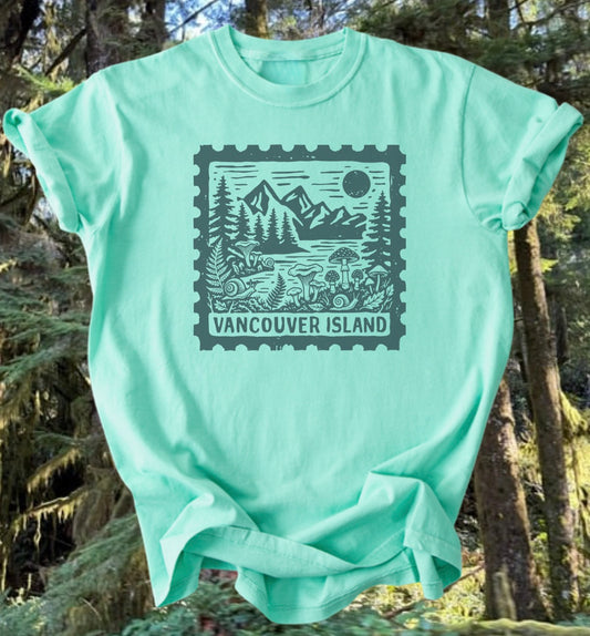 Vancouver Island Snail Mail Tee | Lincoln&Grae