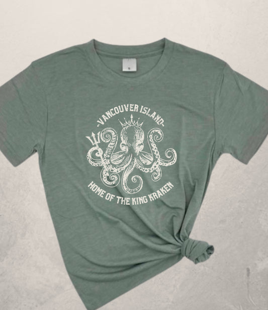 Toddler/Kids/YouthKing Kraken Premium Tri-Blend Tee