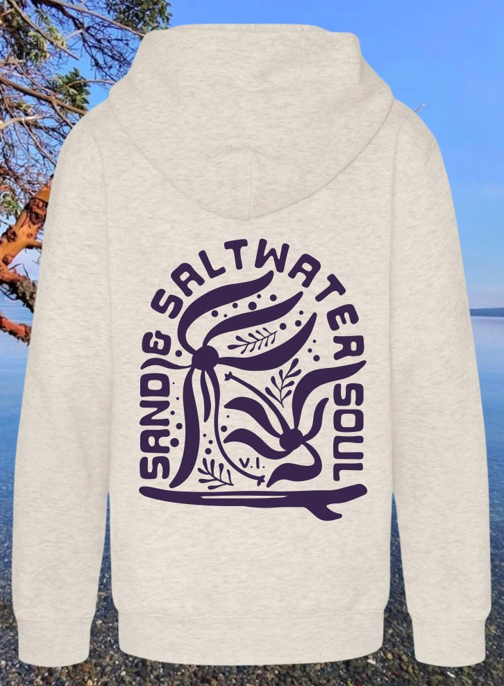 Sand & Saltwater Soul Youth Hoodie | Lincoln&Grae