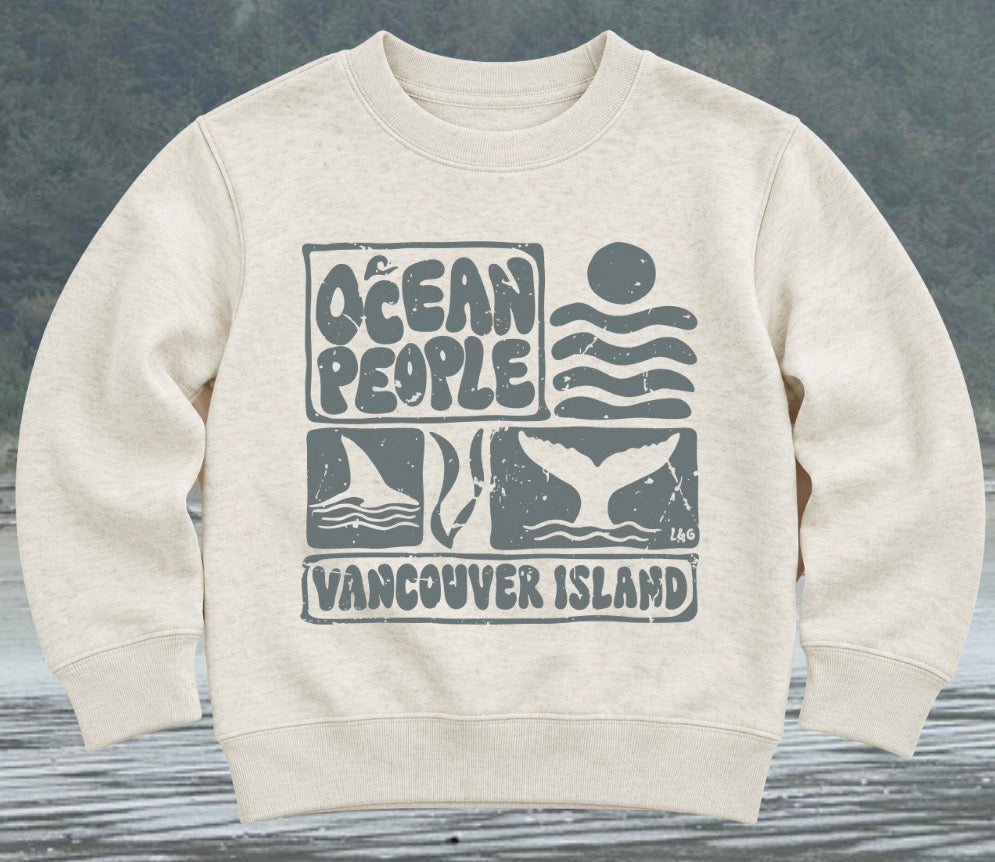 Ocean People Youth Crewneck | Lincoln&Grae
