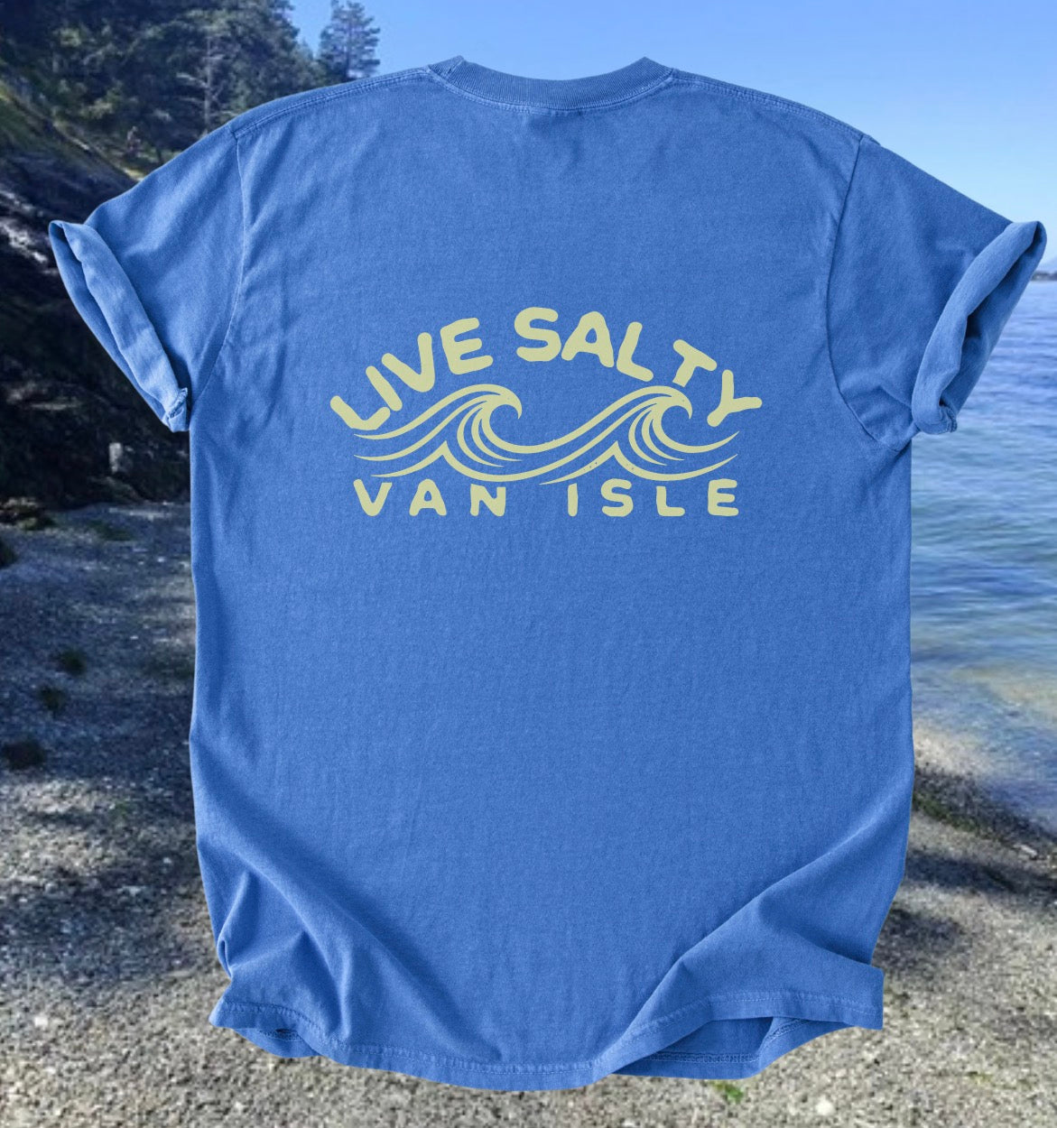 Van Isle Live Salty Tee | Lincoln&Grae
