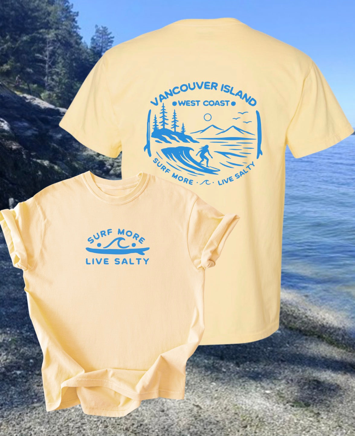 Van Isle Surf More Tee | Lincoln&Grae