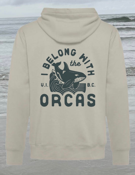 I Belong With The Orcas 2.0 Zip