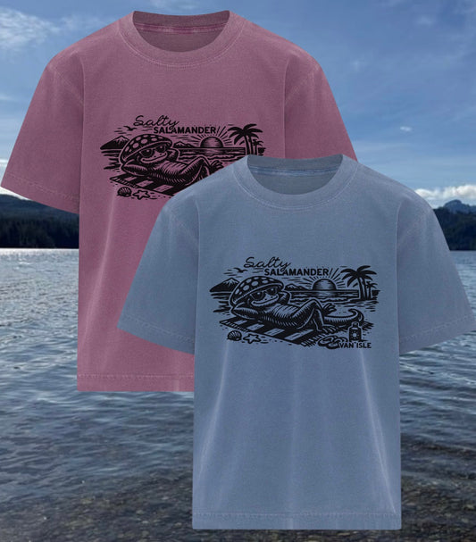 Van Isle Salty Salamander Kids/Youth Tee | Lincoln&Grae