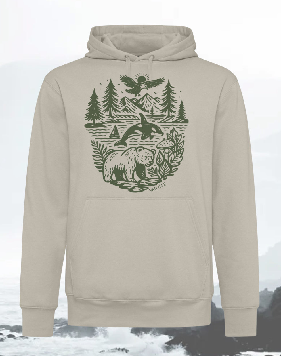 Van Isle Wilderness Hoodie