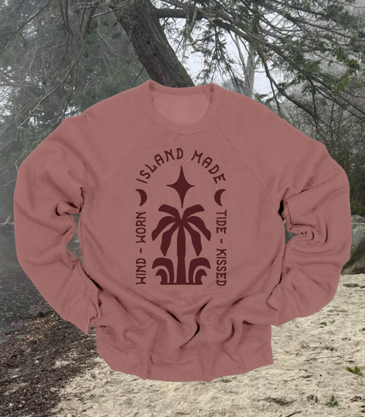 Wind - Worn & Tide - Kissed Crewneck