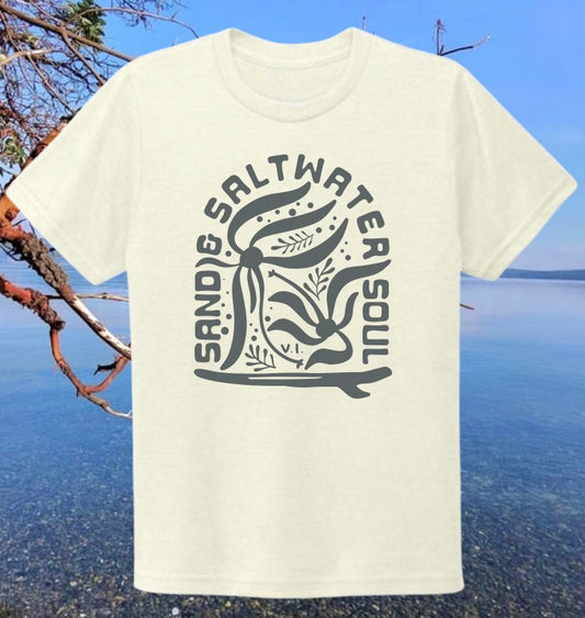 Sand & Saltwater Soul Organic Cotton Tee