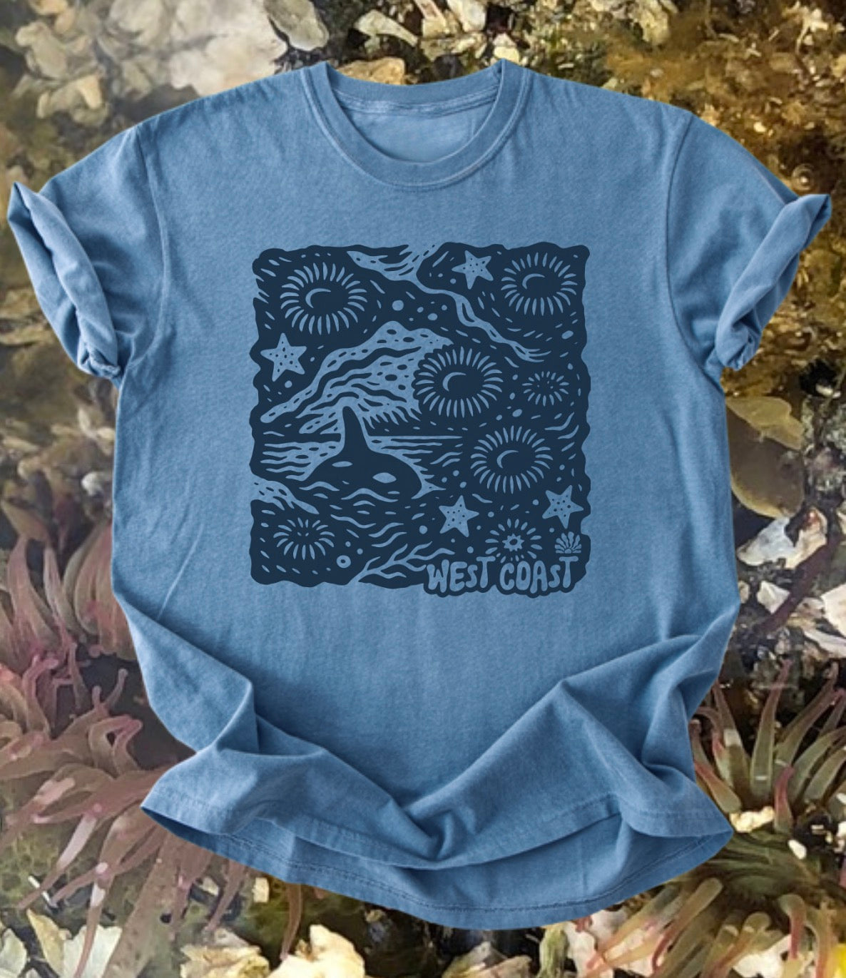 West Coast Tide Pool Tee | Lincoln&Grae