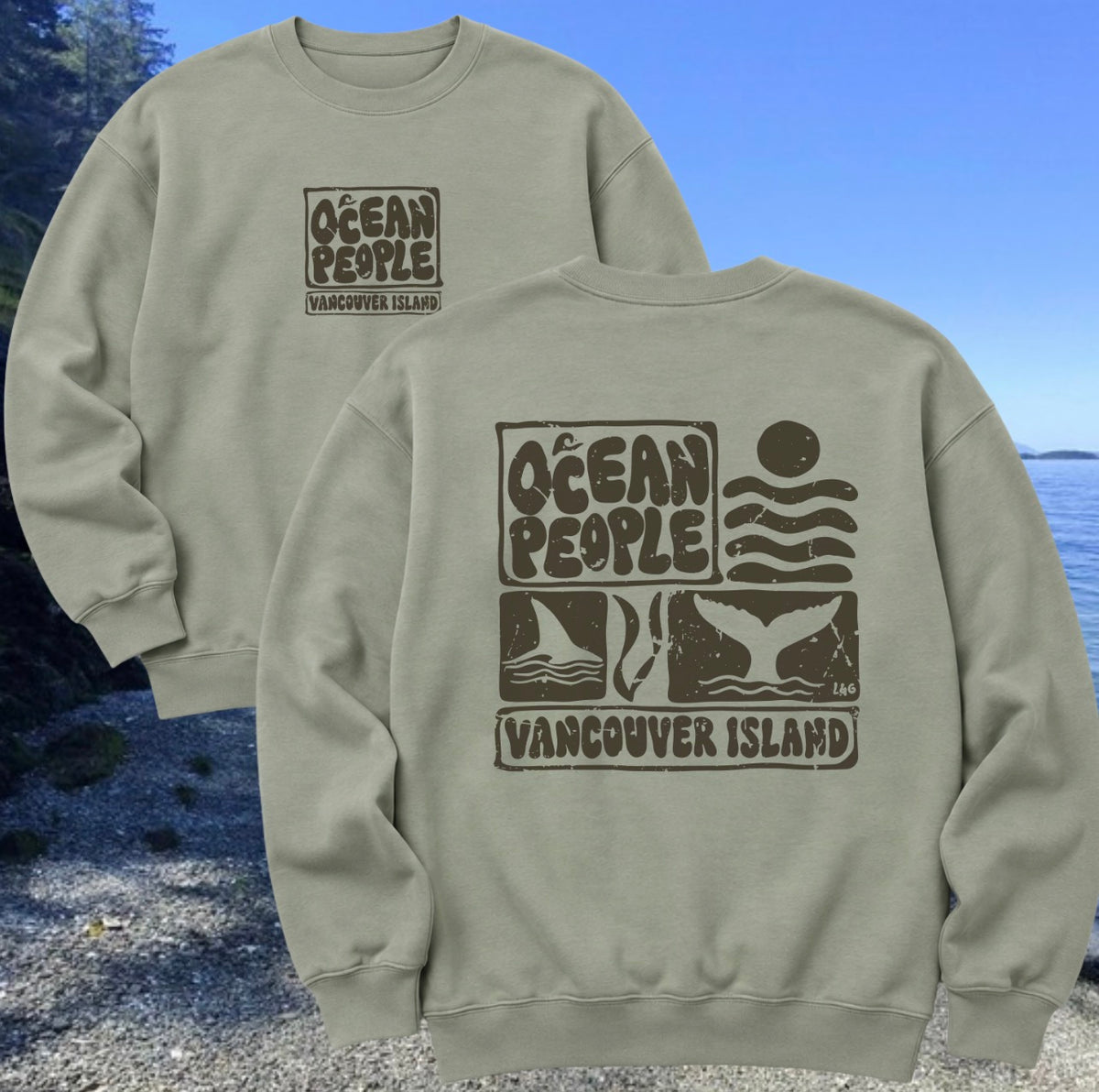 Ocean People Van Isle Crewneck | Lincoln&Grae