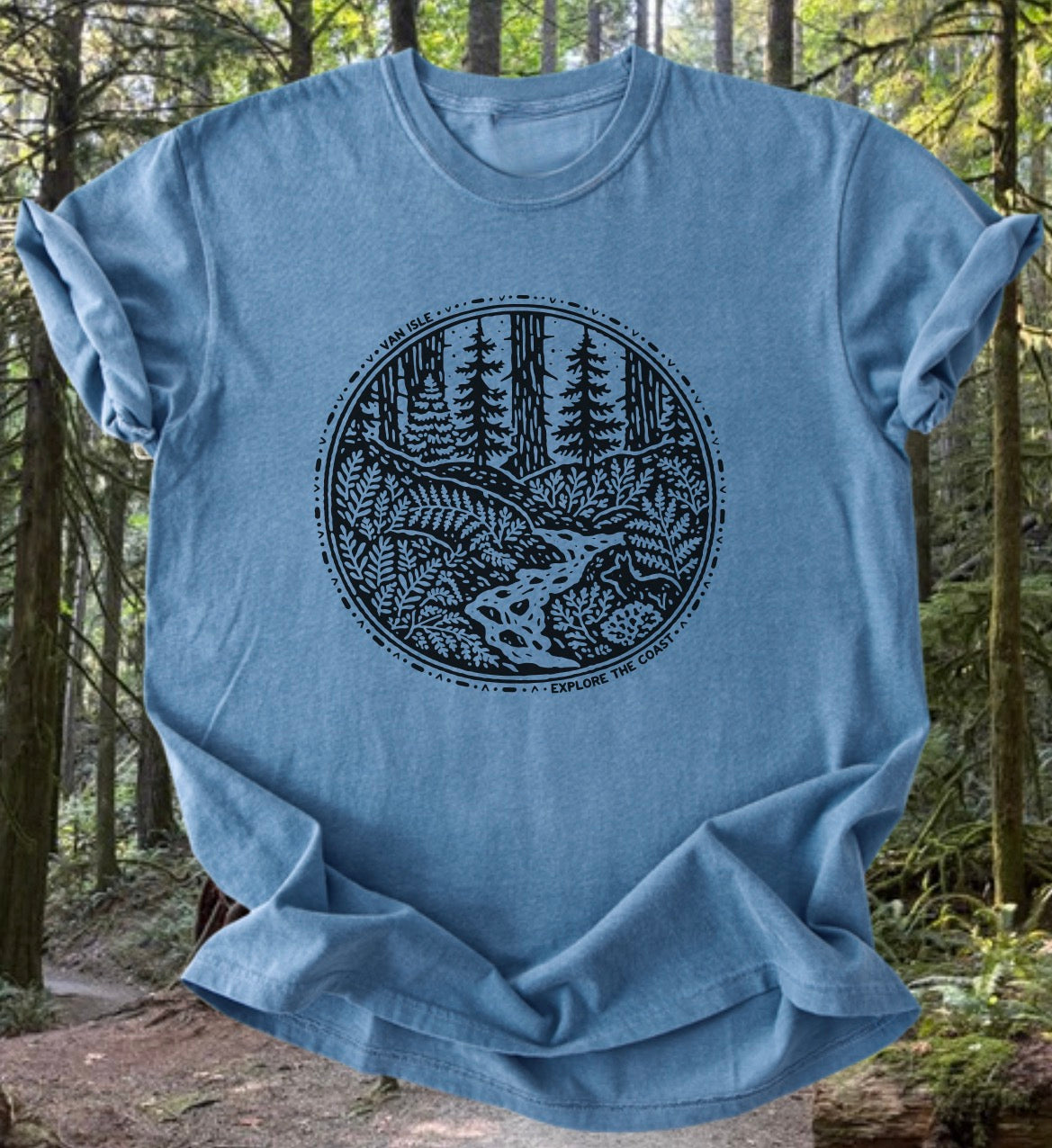 Explore Van Isle Tee