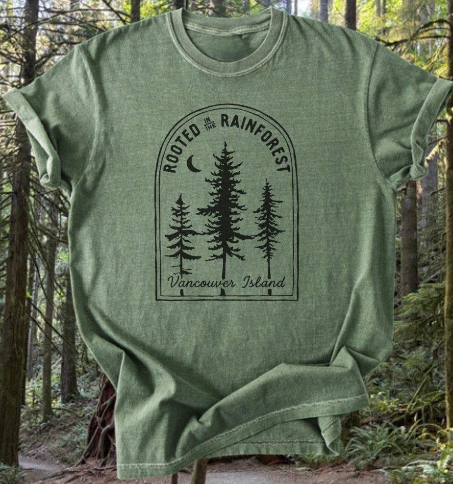 Vancouver Island Rooted in the Rainforest Tee