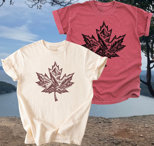 Van Isle Canada Maple Leaf Tee | Lincoln&Grae
