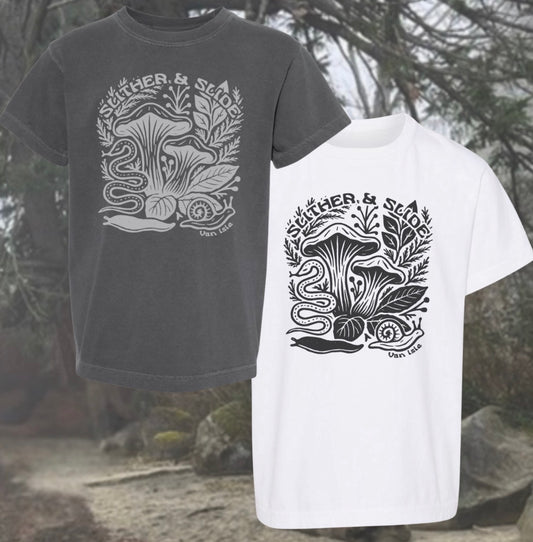 Van Isle Vancouver Island Kids Snake and Slug Tee