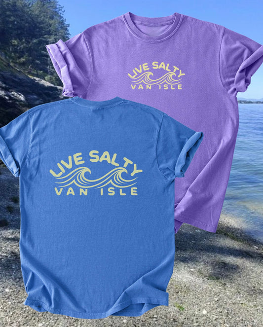 Van Isle Live Salty Tee | Lincoln&Grae