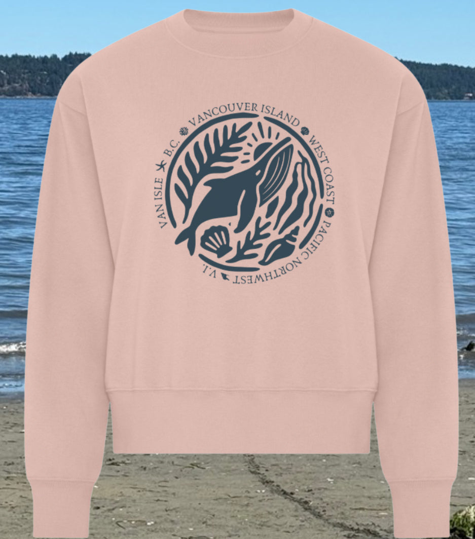 Island Humpback Ladies Crewneck
