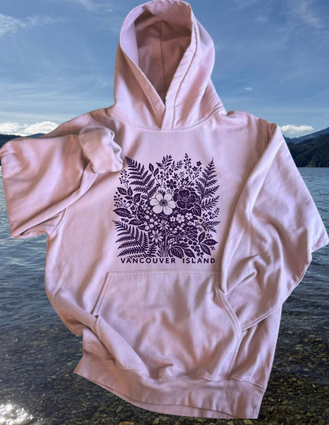 Vancouver Island Coastal Bouquet Hoodie | Lincoln&Grae