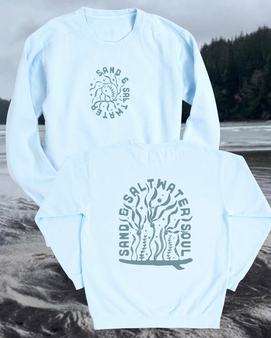 Sand & Saltwater Soul V 2.0 Crewneck | Lincoln&Grae