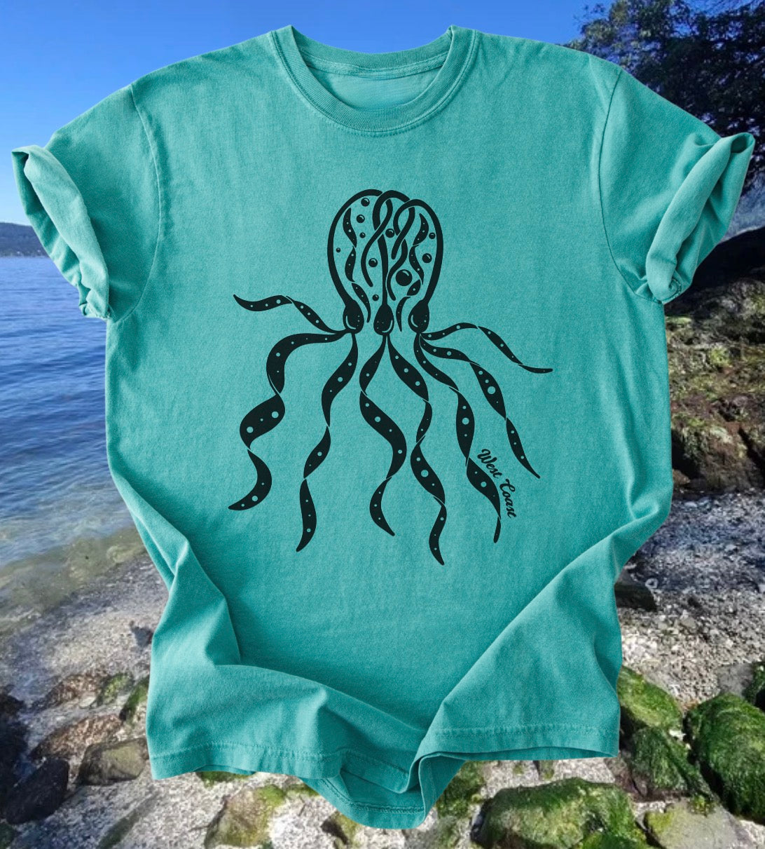 Kelp Octopus Tee | Lincoln&Grae