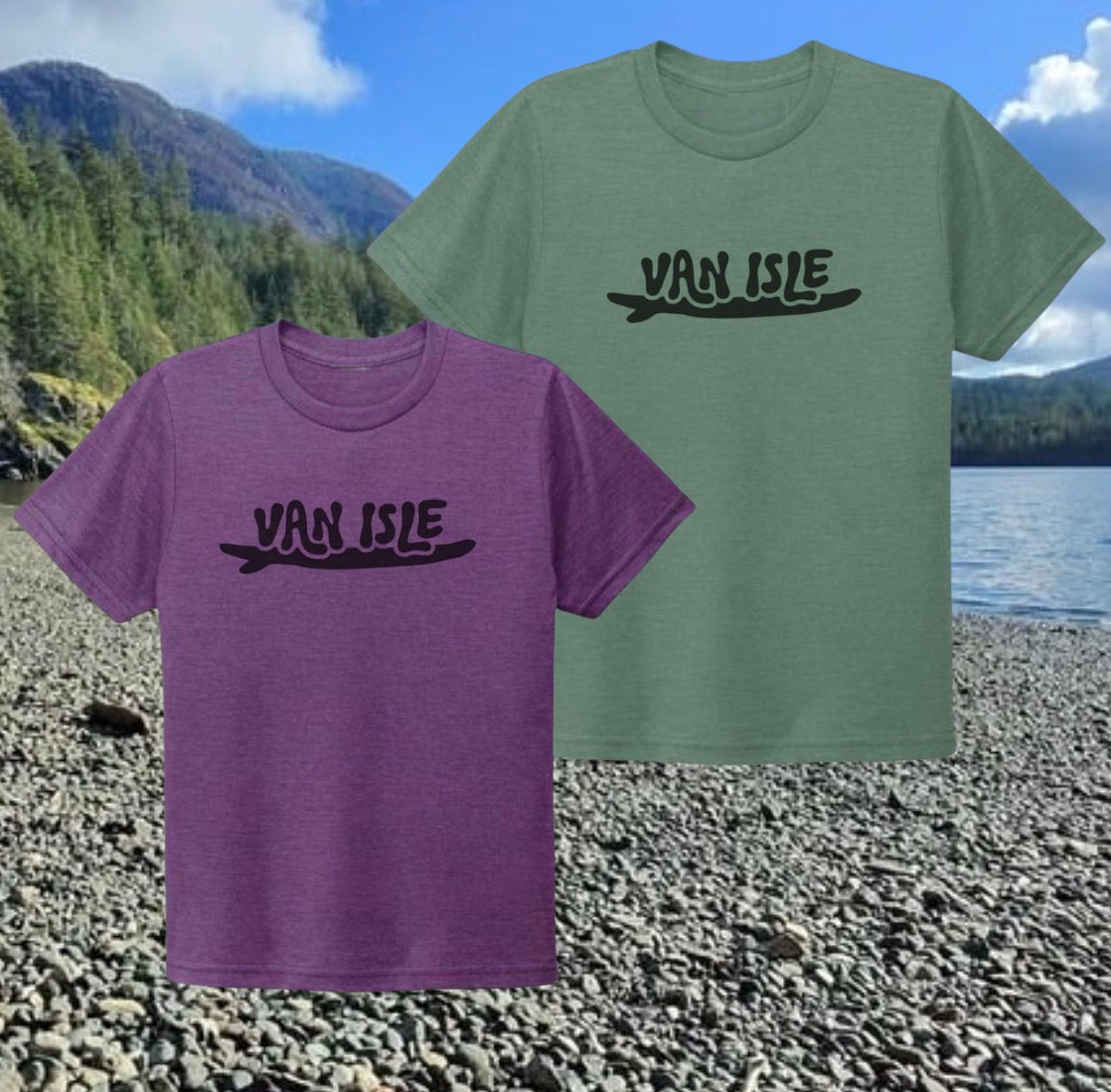 Kids Van Isle Surf Tee