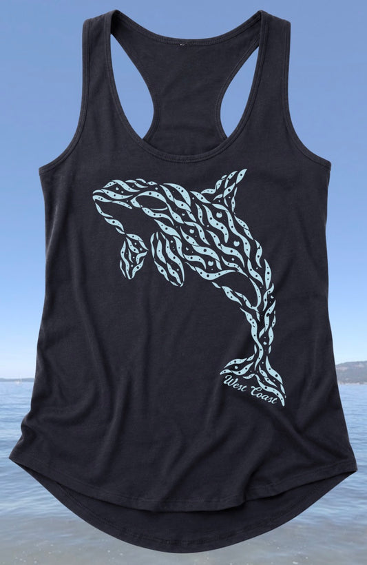 Kelp Orca Women’s Tank | Lincoln&Grae