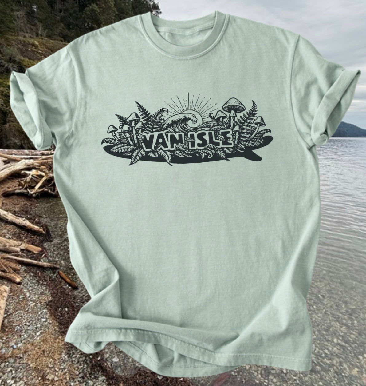 Vancouver Island Surf The Forest Tee | Lincoln&Grae
