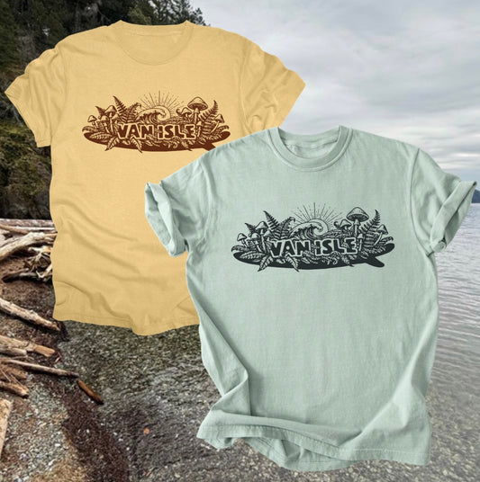 Vancouver Island Surf The Forest Tee | Lincoln&Grae