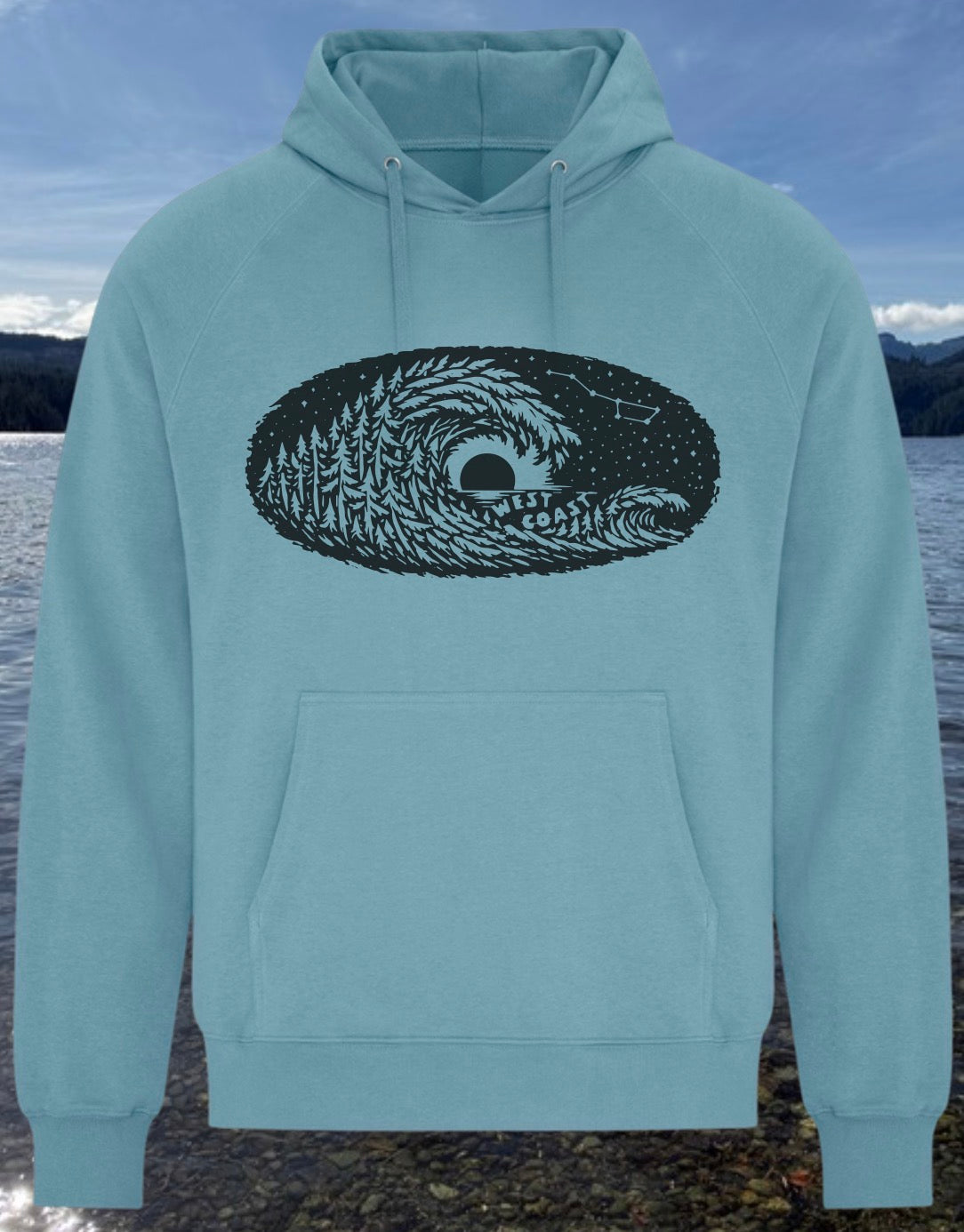 Vancouver Island Coastal Conifers Hoodie | Lincoln&Grae