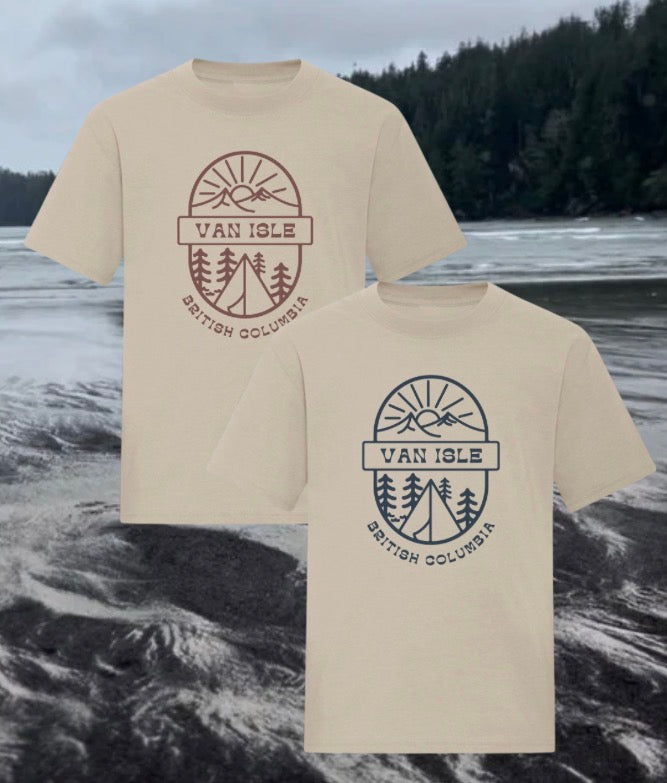 Vintage Vancouver Island Camping Tee | Lincoln&Grae