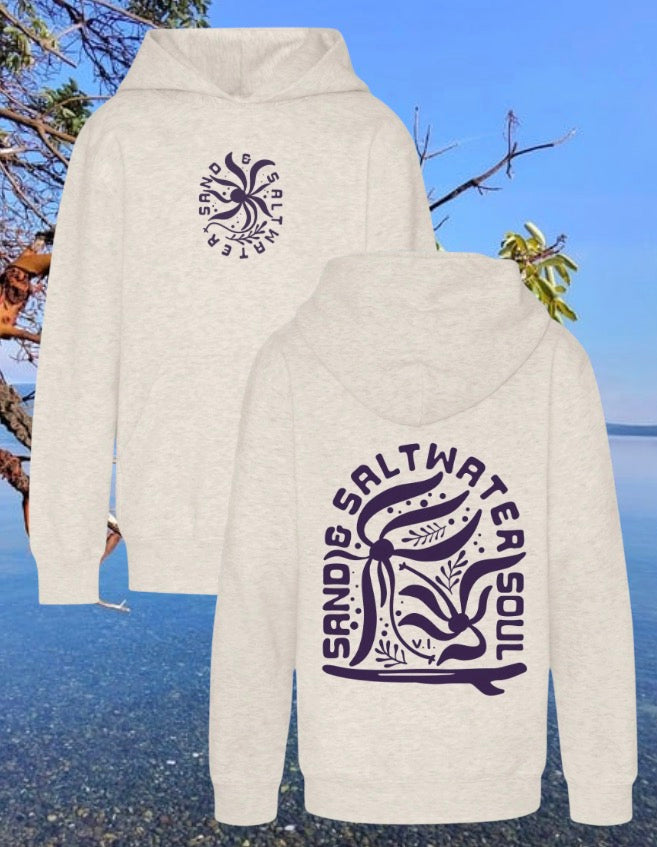 Sand & Saltwater Soul Youth Hoodie | Lincoln&Grae