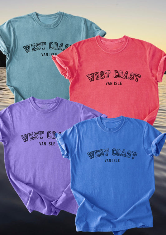 West Coast Varsity Tee | Lincoln&Grae